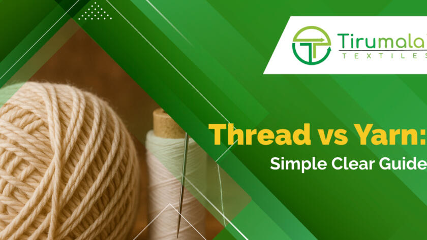 Difference Between Thread and Yarn Explained