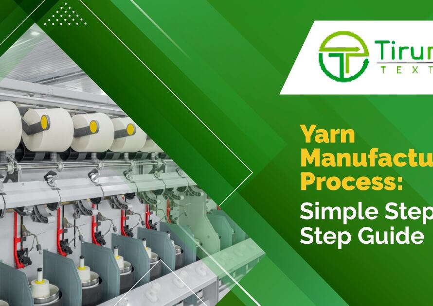 yarn manufacturing process