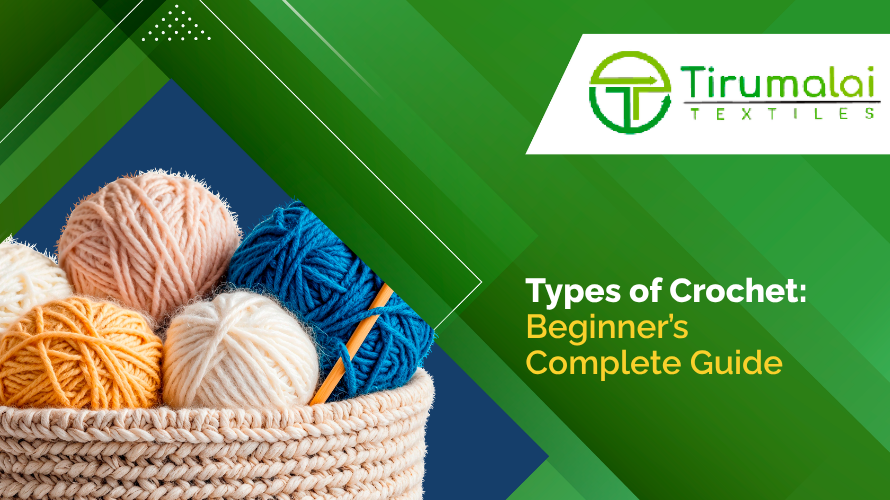 crochet meaning, types of crochet