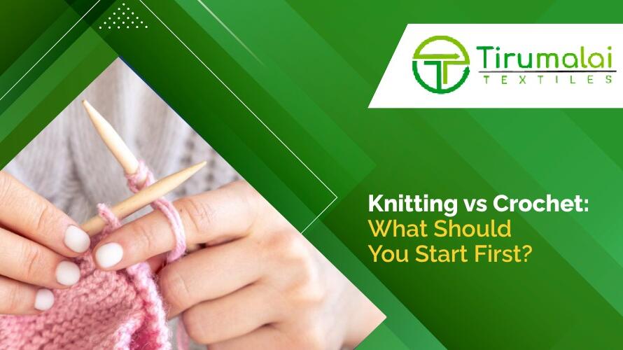 Knitting vs Crochet